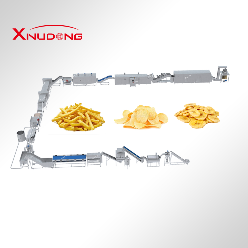 新旭東全自動(dòng)薯?xiàng)l生產(chǎn)線